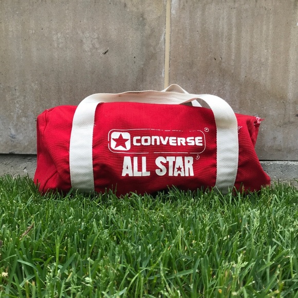 vintage converse duffle bag